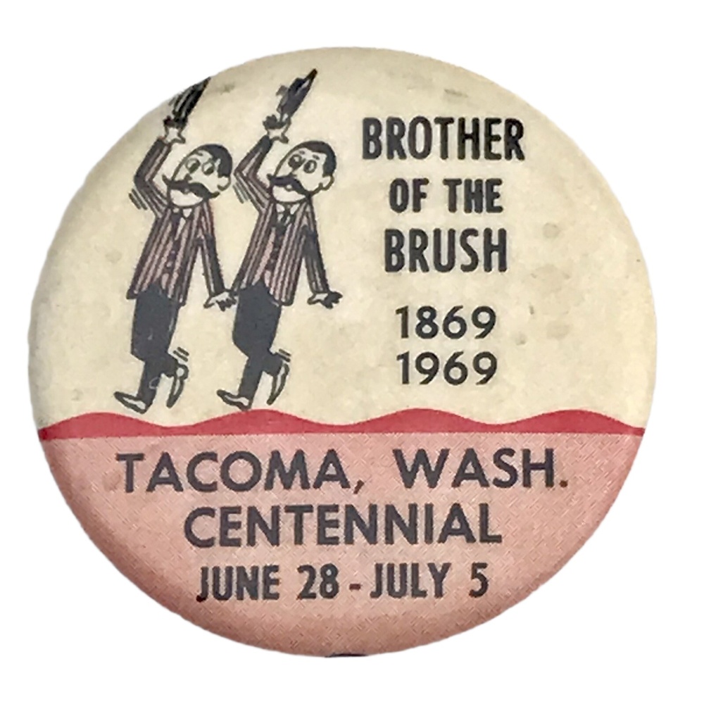 Tacoma Centennial Brother Of The Brush 1969 Festival Washington 60s 100 Years
